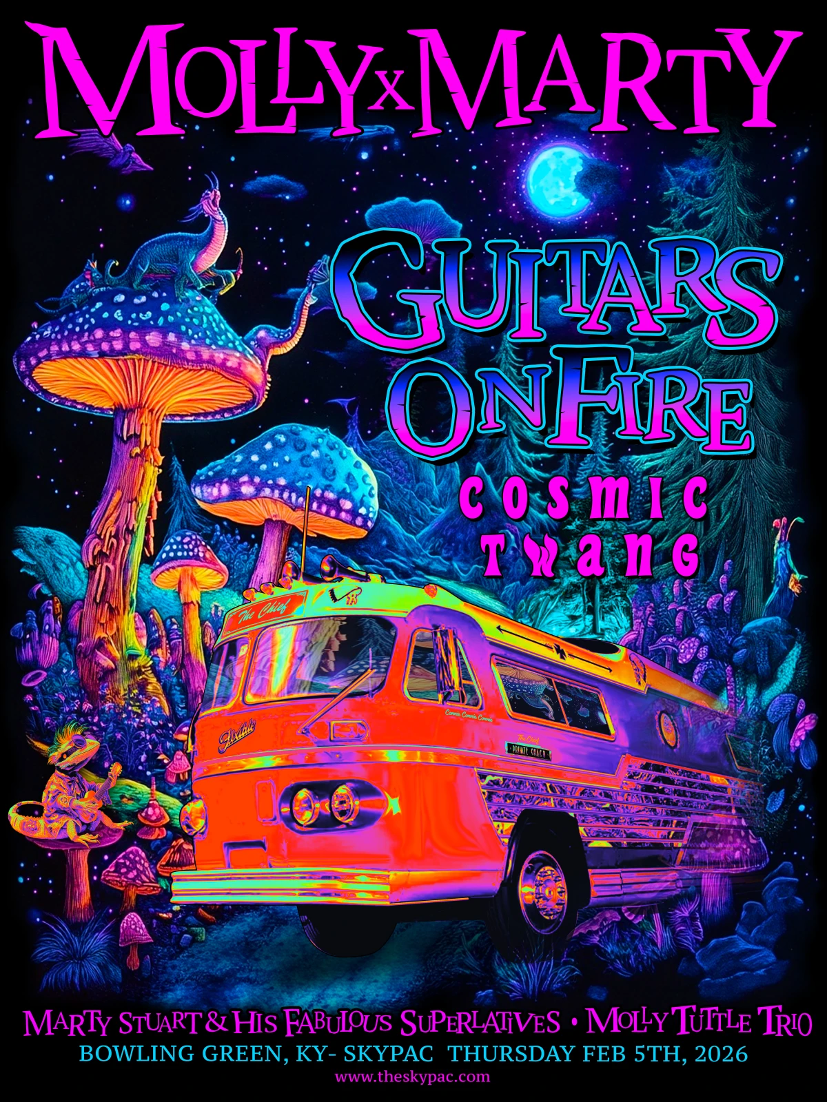 Marty Stuart & Molly Tuttle: Cosmic Twang Guitars on Fire Live in